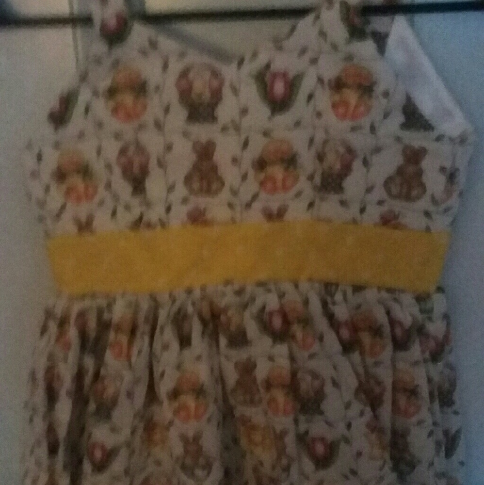 Little girl 4 or 5 yrs.cotton spring dress